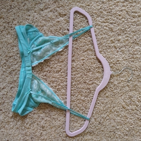 Intimately by Free People Women’s Fools Gold Underwire Bra Teal 32A Bralette - Picture 4 of 8